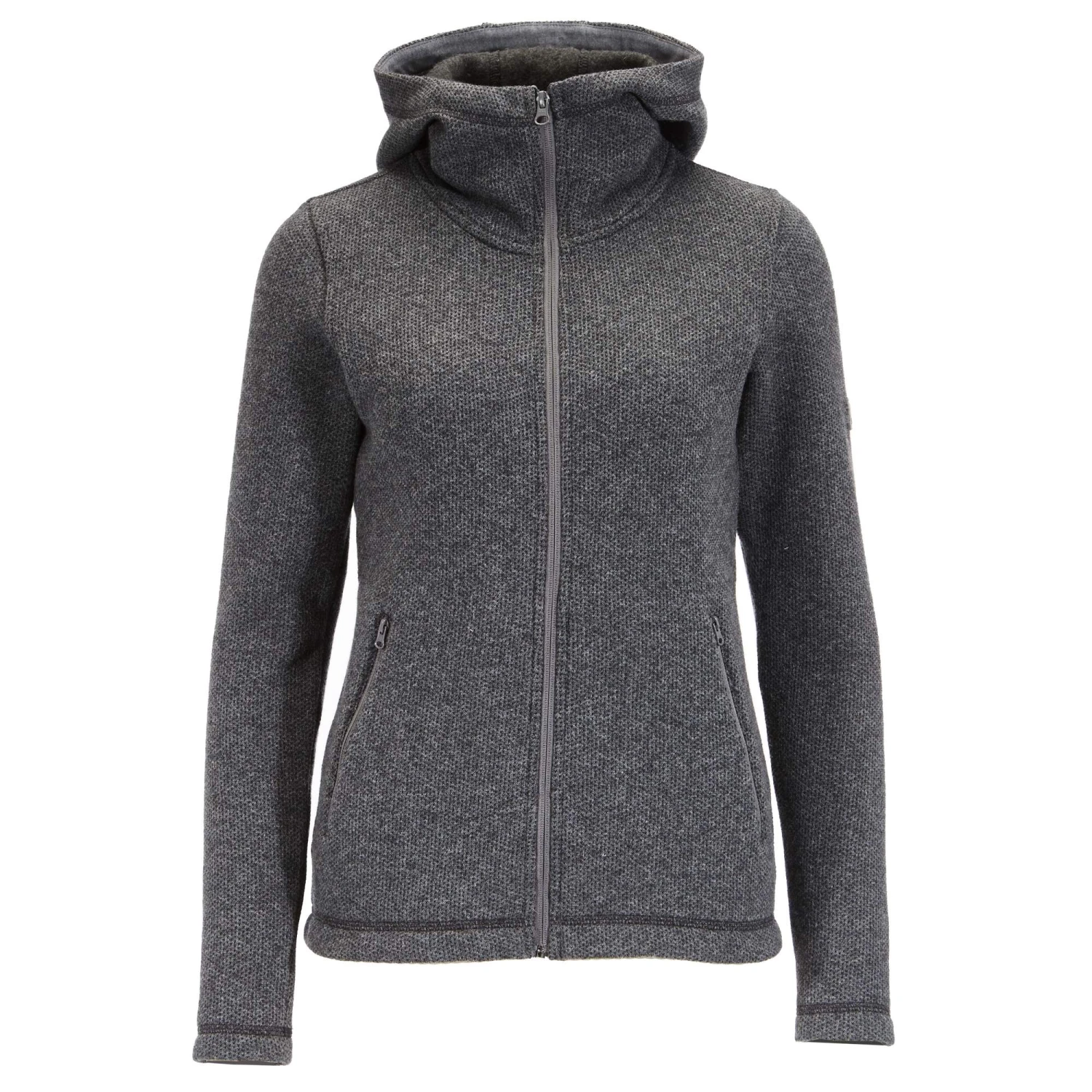 FRILUFTS TYA HOODED JACKET Damen - Fleecejacke Grau 1 FRILUFTS TYA HOODED JACKET Damen - Fleecejacke Grau